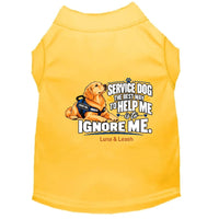 The Best Way to Help Me Is to Ignore Me | Service Dog Shirt