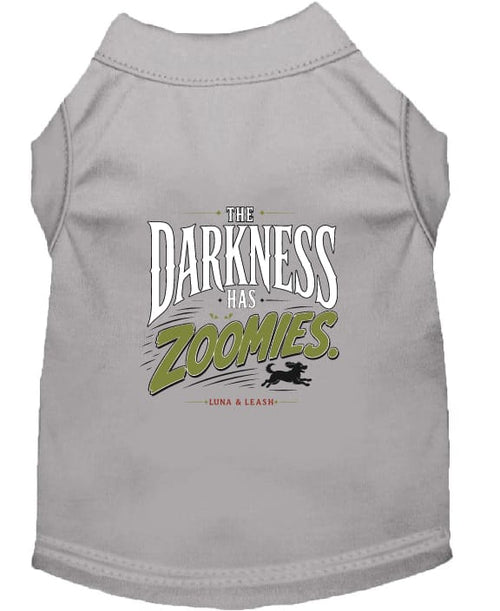 The Darkness Has Zoomies Halloween Dog Shirt - Halloween
