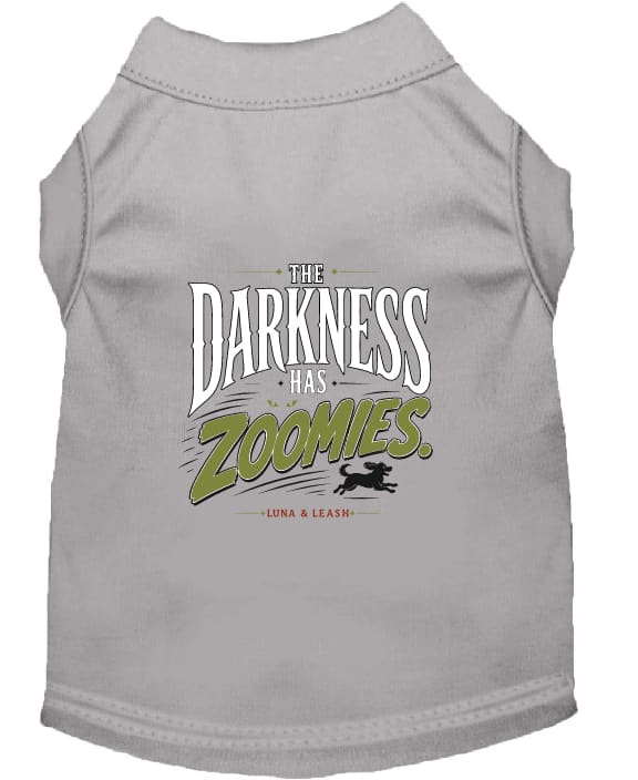 The Darkness Has Zoomies Halloween Dog Shirt - Halloween