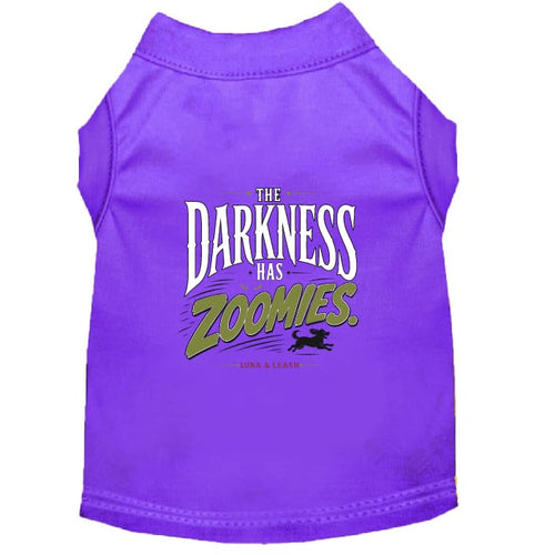 The Darkness Has Zoomies Halloween Dog Shirt - Halloween