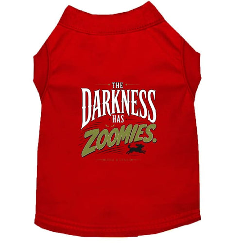 The Darkness Has Zoomies Halloween Dog Shirt - Halloween