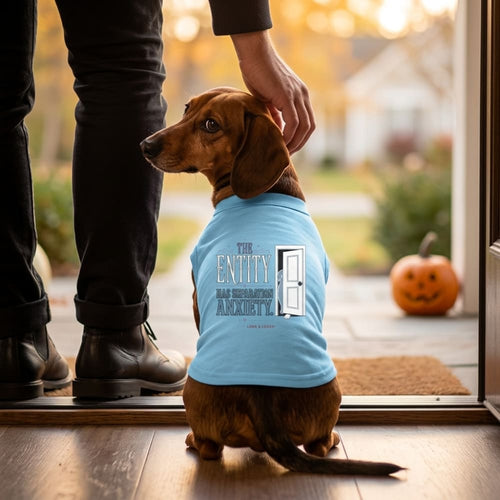The Entity Has Separation Anxiety Halloween Dog Shirt