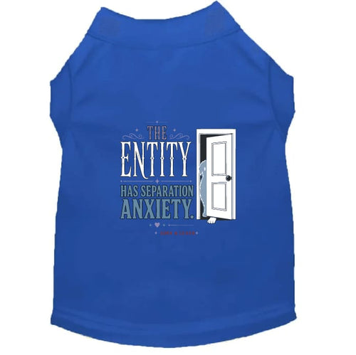The Entity Has Separation Anxiety Halloween Dog Shirt