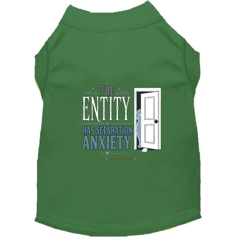 The Entity Has Separation Anxiety Halloween Dog Shirt