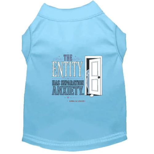 The Entity Has Separation Anxiety Halloween Dog Shirt