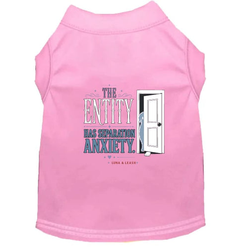 The Entity Has Separation Anxiety Halloween Dog Shirt