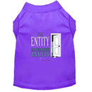 The Entity Has Separation Anxiety Halloween Dog Shirt