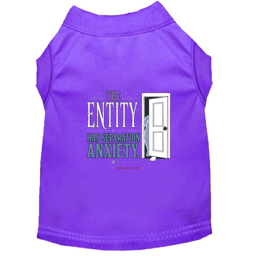The Entity Has Separation Anxiety Halloween Dog Shirt