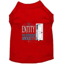 The Entity Has Separation Anxiety Halloween Dog Shirt