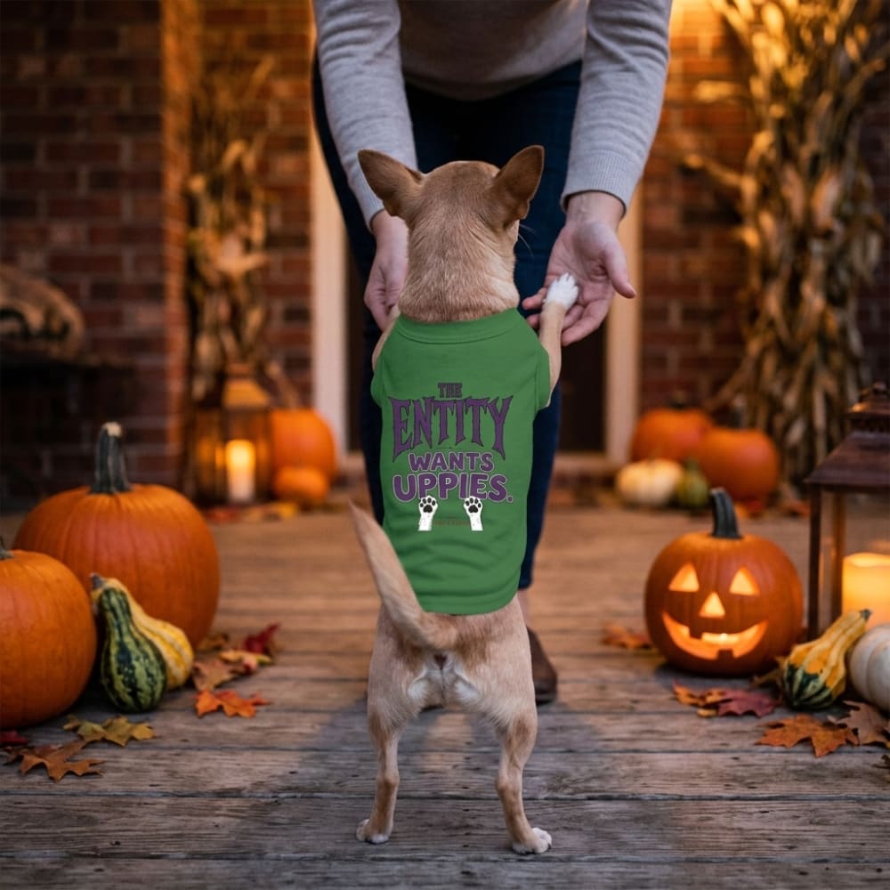 The Entity Wants Uppies Halloween Dog Shirt