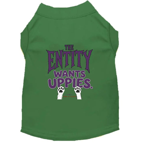 The Entity Wants Uppies Halloween Dog Shirt - Halloween Dog