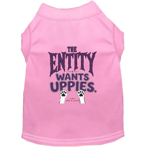 The Entity Wants Uppies Halloween Dog Shirt - Halloween Dog