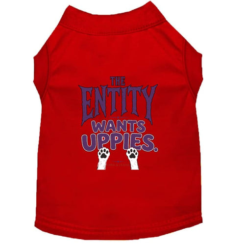 The Entity Wants Uppies Halloween Dog Shirt - Halloween Dog