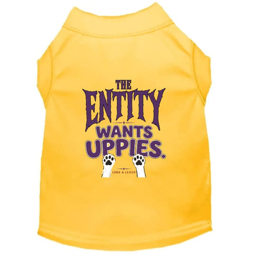 The Entity Wants Uppies Halloween Dog Shirt - Halloween Dog