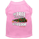 The Tree Looked Better on the Floor | Christmas Dog Shirt