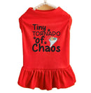 Tiny Tornado of Chaos Dog Dress - Dog Dress
