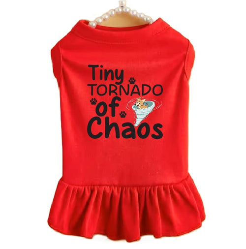 Tiny Tornado of Chaos Dog Dress - Dog Dress