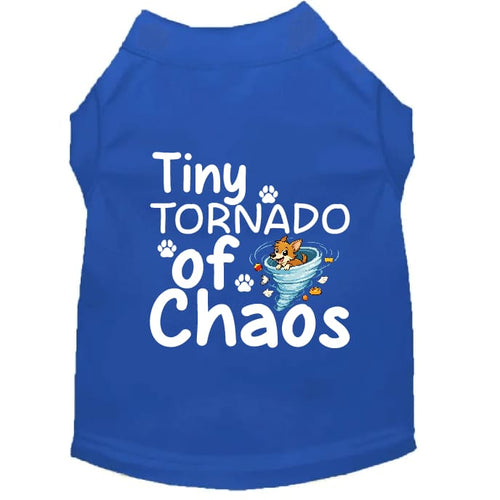 Tiny Tornado of Chaos Dog Shirt - Funny Dog Shirts
