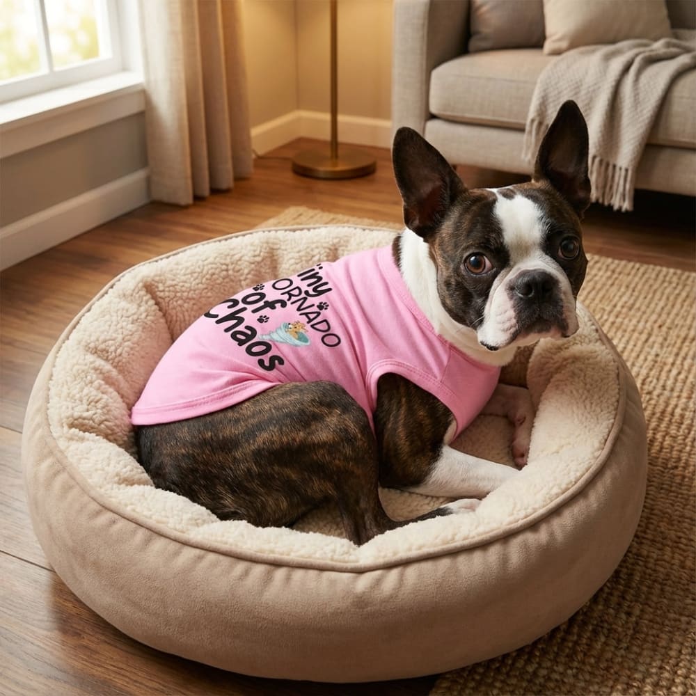 Tiny Tornado of Chaos Dog Shirt - Funny Dog Shirts