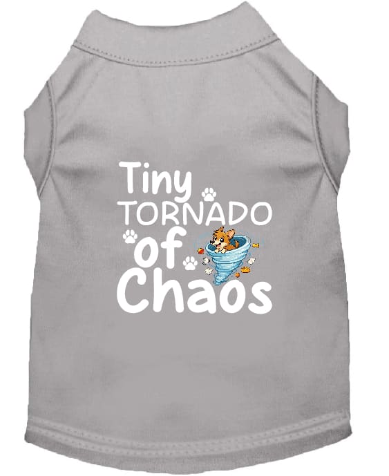 Tiny Tornado of Chaos Dog Shirt - Funny Dog Shirts