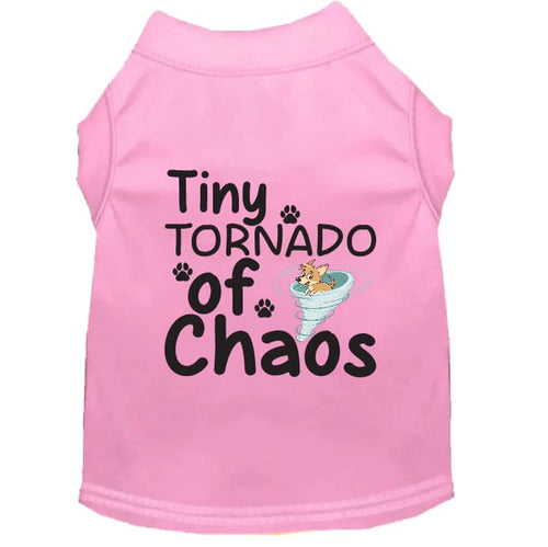 Tiny Tornado of Chaos Dog Shirt - Funny Dog Shirts