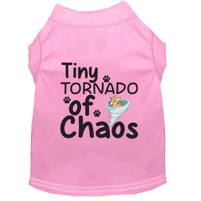 Tiny Tornado of Chaos Dog Shirt - Funny Dog Shirts