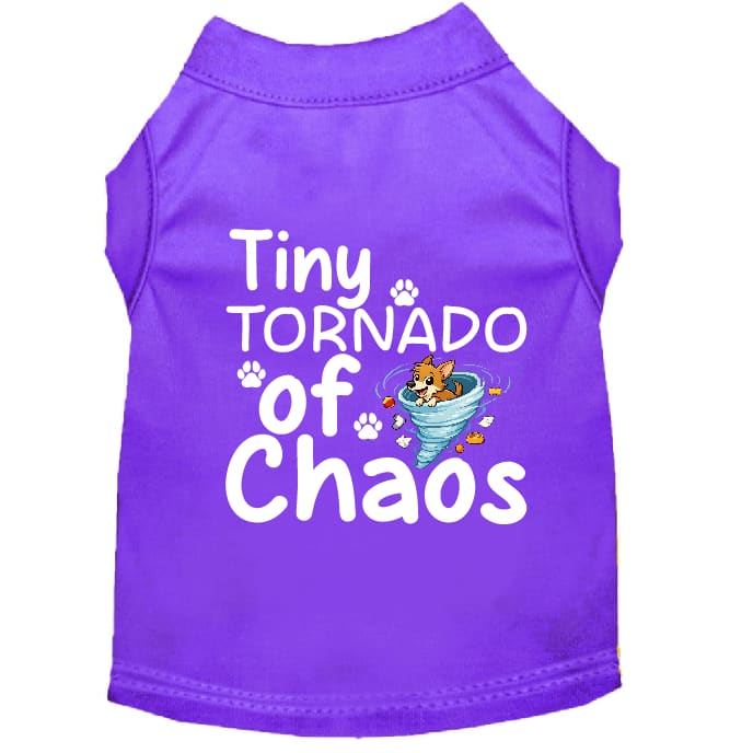 Tiny Tornado of Chaos Dog Shirt - Funny Dog Shirts