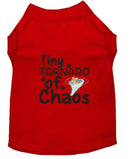 Tiny Tornado of Chaos Dog Shirt - Funny Dog Shirts