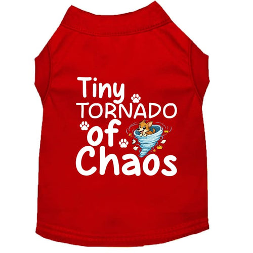 Tiny Tornado of Chaos Dog Shirt - Funny Dog Shirts