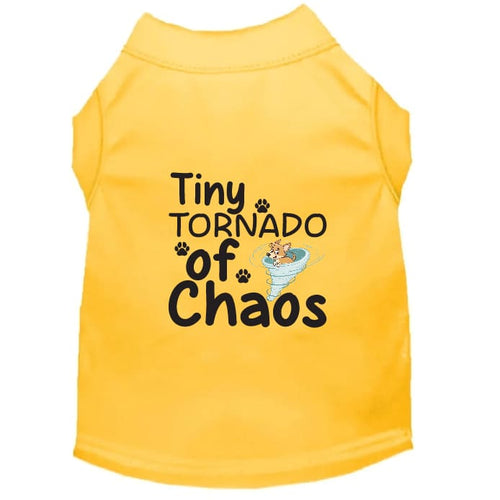 Tiny Tornado of Chaos Dog Shirt - Funny Dog Shirts