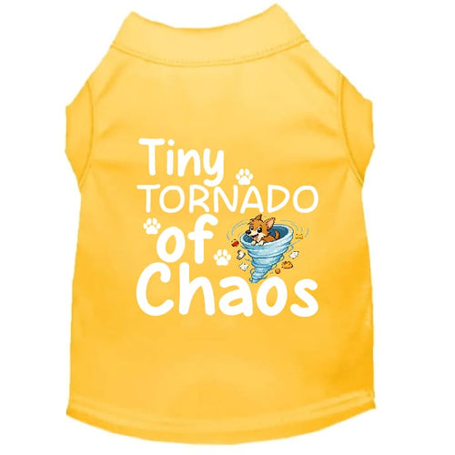Tiny Tornado of Chaos Dog Shirt - Funny Dog Shirts