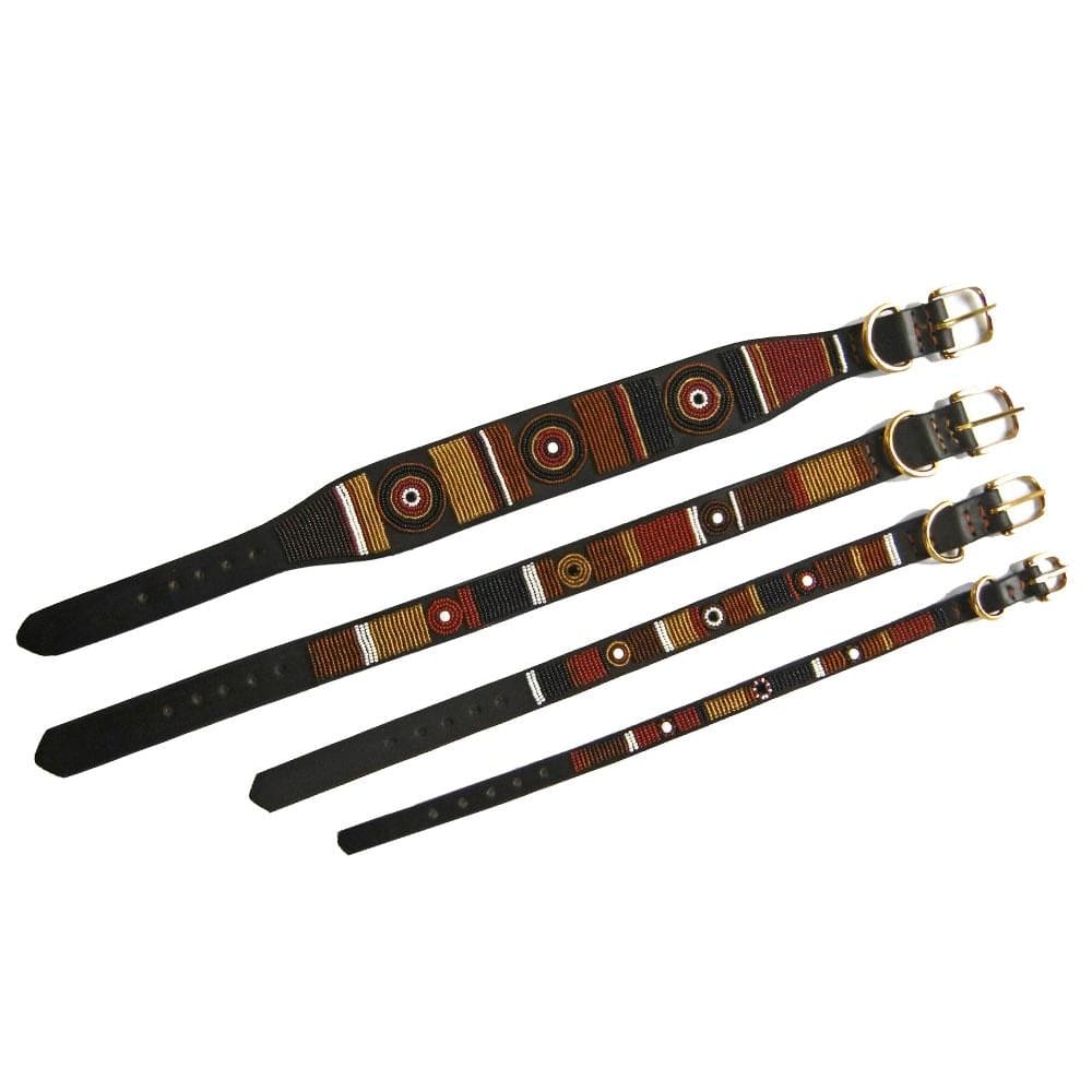 Topi Beaded Dog Collar - Dog Collars - Maasai