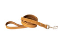 Traditional Khaki Leather Leash - Dog Leash - Euro Style