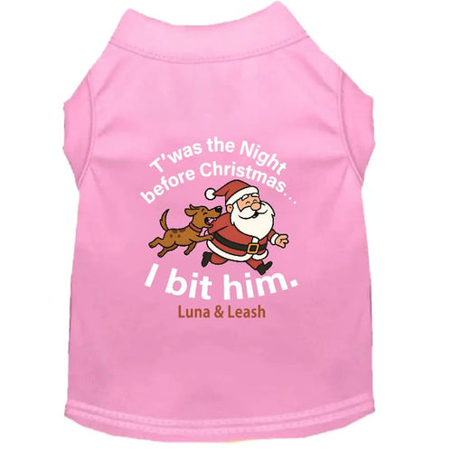 T’was the Night Dog Shirt - Dog Shirt