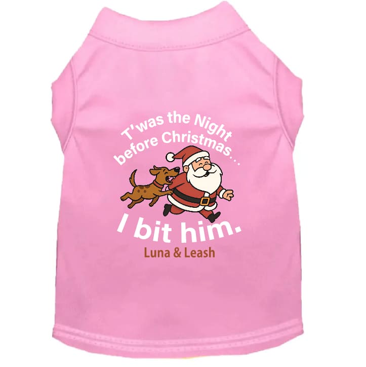 T’was the Night Dog Shirt - Dog Shirt