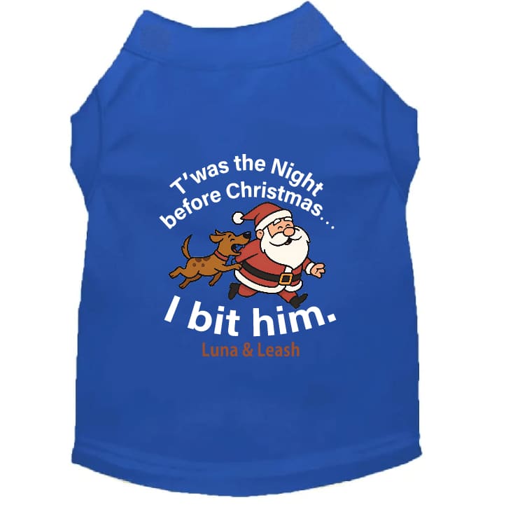 T’was the Night Dog Shirt - Dog Shirt
