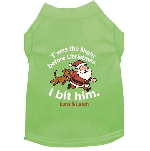 T’was the Night Dog Shirt - Dog Shirt