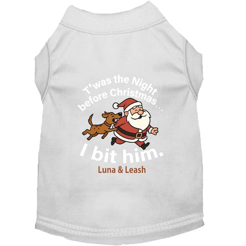 T’was the Night Dog Shirt - Dog Shirt
