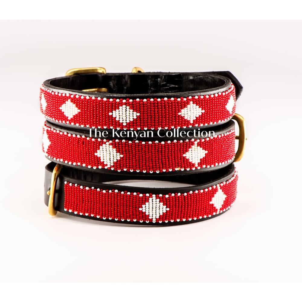Unity Beaded Dog Collar - Dog Collars - Maasai