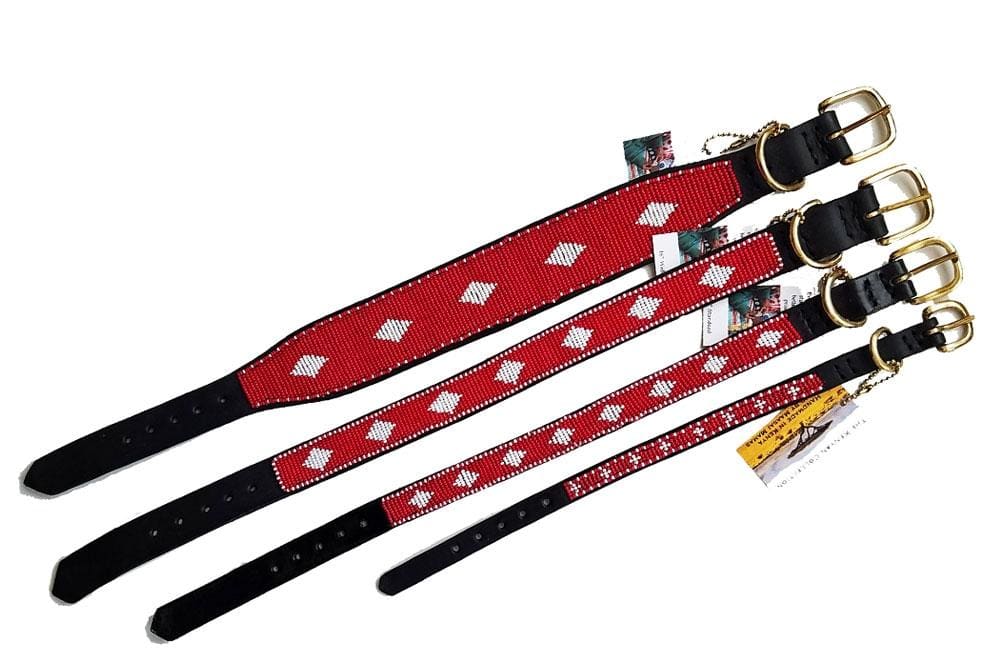Unity Beaded Dog Collar - Dog Collars - Maasai