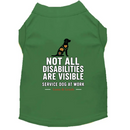 Not All Disabilities Are Visible Service Dog Shirt