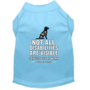 Not All Disabilities Are Visible Service Dog Shirt