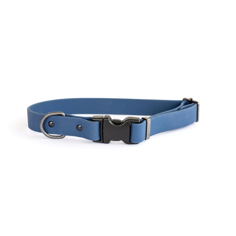 Waterproof Blue Jeans Super Soft PVC Dog Collar - Dog