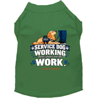 Working Doesn’t Always Look Like Work | Service Dog Shirt