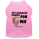 Works for Me Dog Shirt - Funny Dog Shirts