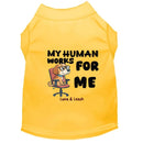 Works for Me Dog Shirt - Funny Dog Shirts