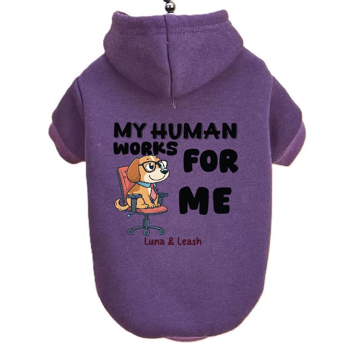 Works for Me Pet Hoodies - Pet Hoodies