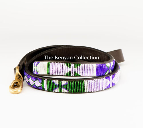 Yesterday Today Tomorrow (YTT) Beaded Dog Lead - Dog