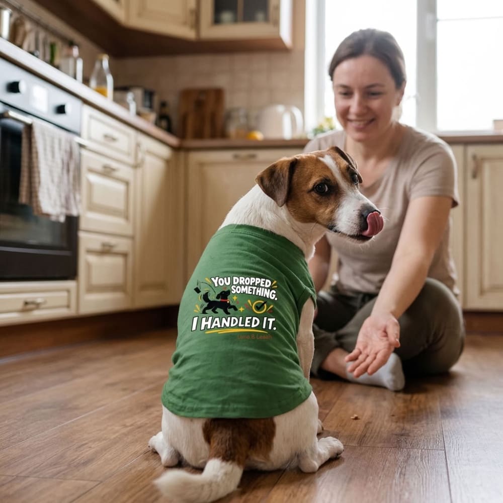You Dropped Something. I Handled It Dog Shirt