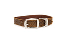 Z Celtic Style Leather Dog Collar - Dog Collars - Euro Style